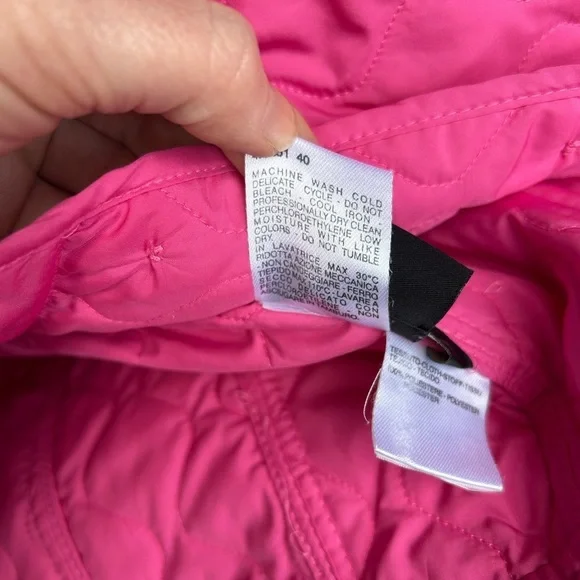 Weekend Max Mara Pink quilted collared packet jacket - Picture 7 of 7